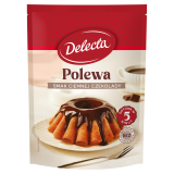 DELECTA Polewa o smaku ciemnej czekolady 100 g