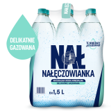 NAŁĘCZOWIANKA Naturalna woda mineralna delikatnie gazowana 9 l