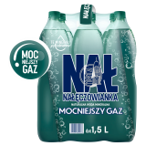 NAŁĘCZOWIANKA Naturalna woda mineralna Mocniejszy Gaz 9 l