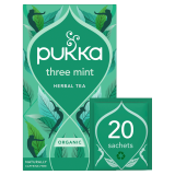 PUKKA Herbata ziołowa Three Mint BIO 20 torebek 32 g
