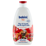 BOBINI Płyn do kąpieli i żel 2w1 malina 500 ml