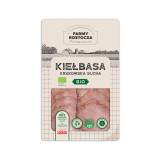 FARMY ROZTOCZA Kiełbasa krakowska sucha w plastrach BIO 80 g