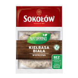 SOKOŁÓW Naturrino Kiełbasa biała wieprzowa, parzona 520 g