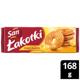 SAN Łakotki Ciasteczka maślane 168 g