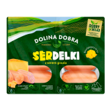 DOLINA DOBRA Serdelki z serem 200 g
