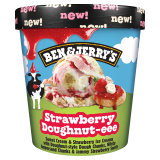 BEN&JERRY'S Lody Strawberry Doughnut-eee 465 ml
