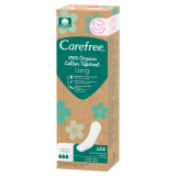 CAREFREE Cotton Organic Wkładki higieniczne Plus Long 24 szt. 1 szt