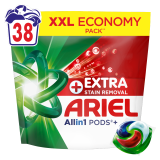 ARIEL All-in-1 PODS +Extra Stain Removal Kapsułki do prania uniwersalne 38 prań 1 szt