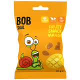 BOBSNAIL Przekąska mango (bezglutenowe) 40 g