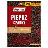PRYMAT Pieprz czarny ziarnisty 20 g