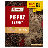 PRYMAT Pieprz czarny mielony XL 50 g