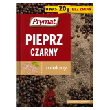 PRYMAT Pieprz czarny mielony 20 g