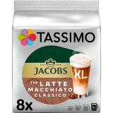 TASSIMO Jacobs Latte Macchiato Classico Kawa w Kapsułkach (8 kapsułek) 264 g
