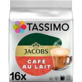 TASSIMO Jacobs Cafe au Lait Kawa w kapsułkach (16 kapsułek) 184 g