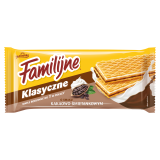 JUTRZENKA Familijne Wafle o smaku kakaowo - śmietankowym 180 g