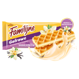 JUTRZENKA Familijne Gofrowe Wafle z musem waniliowym 130 g