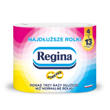 REGINA Papier toaletowy Najdłuższe rolki 4 szt. 1 szt