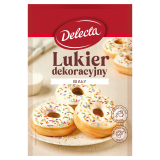 DELECTA Lukier biały dekoracyjny 80 g