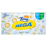 FOXY Mega Chusteczki higieniczne w kartoniku 200 szt. 1 szt