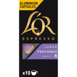 L'OR Espresso Kawa w kapsułkach Lungo Profondo (10 kapsułek) 52 g