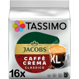 TASSIMO Jacobs Caffé Crema Classico XL Kawa w kapsułkach (16 kapsułek) 133 g