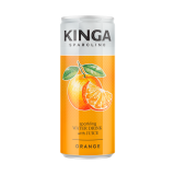KINGA SPARCLINO Napój gazowany o smaku pomarańczowym (puszka) 250 ml