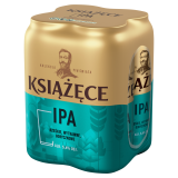 KSIĄŻĘCE IPA Piwo 4x500 (puszka zwrotna) 2 l