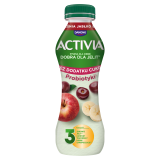 Activia Drink Jogurt bez dodatku cukru czereśnia jabłko banan 270 g