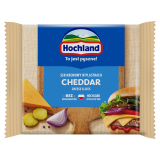 HOCHLAND Ser kremowy w plastrach Cheddar 130 g