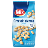 FELIX Orzeszki ziemne prażone bez tłuszczu i soli 380 g