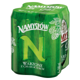 NAMYSŁÓW Pils Piwo 4x500ml (puszka zwrotna) 2 l