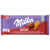MILKA Czekolada mleczna z karmelizowanymi ciastkami 90 g