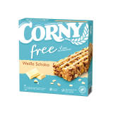 CORNY Baton zbożowy z białą czekoladą - bez dodatku cukru (6x20g) 120 g