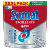 SOMAT Kapsułki do zmywarki 4w1 Excellence 88 szt. 1 szt