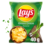 LAY'S Chispy ziemniaczane o smaku zielonej cebulki 40 g