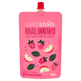 OWOLOVO Mus jabłkowo-malinowy 200 g