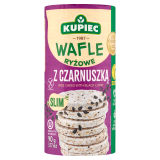 KUPIEC Wafle ryżowe z czarnuszką (bezglutenowe) 90 g