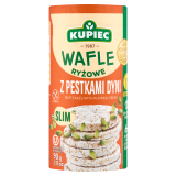 KUPIEC Wafle ryżowe z pestkami dyni (bezglutenowe) 90 g