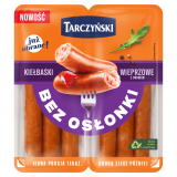 TARCZYŃSKI Kiełbaski Bez Osłonki Wieprzowe 200 g w Kartonie 10 Sztuk 200 g