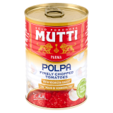 MUTTI Pomidory krojone z czosnkiem 400 g