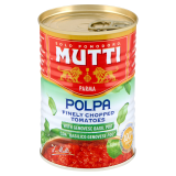 MUTTI Pomidory krojone z bazylią 400 g