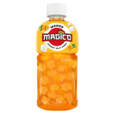 MAGICO Napój owocowy o smaku mango z kawałkami galaretki kokosowej 320 ml