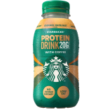 STARBUCKS Protein Caramel Hazelnut - wysokobiałkowy mleczny napój o smaku karmelowo - orzechowym 330 ml