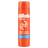 GILLETTE Fusion Nawilżający żel do golenia z masłem kakaowym dla mężczyzn 200 ml