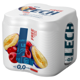 LECH Free Cherry Plum Piwo bezalkoholowe 4x330ml (puszka) 1.32 l