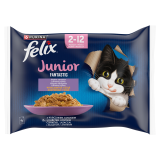 FELIX® Fantastic Junior Karma dla kociąt - Wybór smaków w galaretce 4x85g 340 g