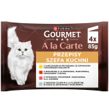 GOURMET A la Carte Karma dla dorosłych kotów przepisy szefa kuchni 340 g