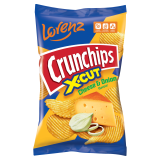 CRUNCHIPS X-Cut Chipsy Ser-Cebula 130 g