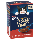 FELIX® Soup Uzupełniająca karma dla kota - zestaw zup (6 x 48 g) 1 szt
