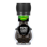 KAMIS Pieprz czarny ziarnisty - młynek 42 g